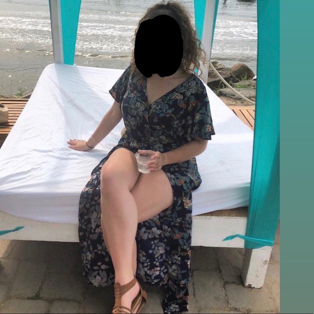 Angie romper with long train
